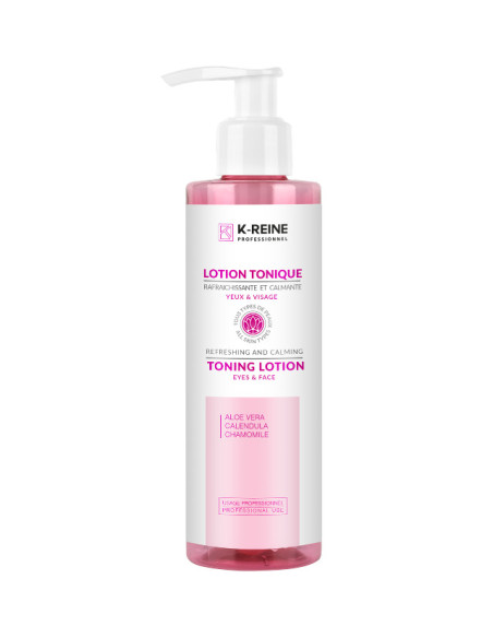 K-Reine Lotion tonique rafraîchissante aloe vera, calendula et camomille 200 ml