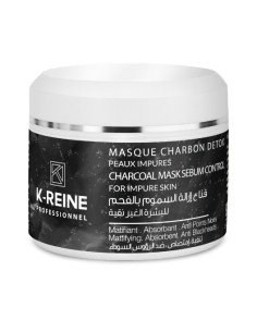 K-Reine Masque visage Charcoal au charbon actif 150 ml