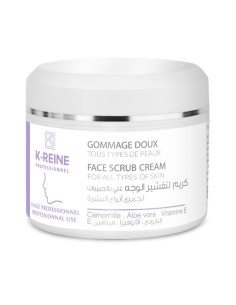 K-Reine Crème de gommage visage camomille, aloe vera et vitamine E 150 ml
