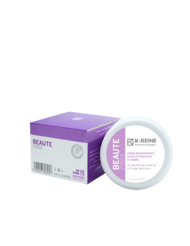 K-Reine Crème régénératrice pieds secs — 100 ml