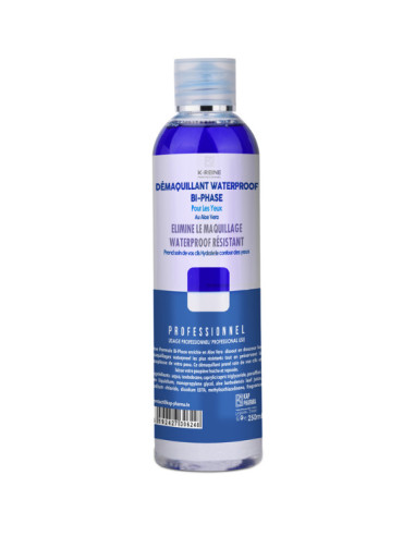 K-Reine Démaquillant biphasé yeux waterproof à l’aloe vera 250 ml