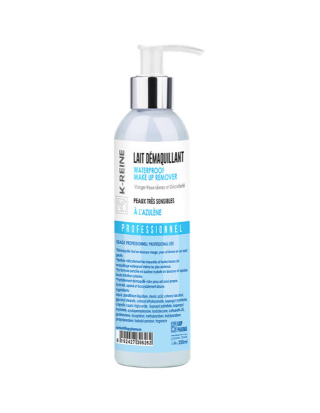 K-Reine Lait démaquillant waterproof à l’azulène 250 ml