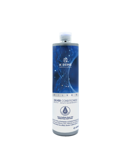 Après-shampooing Silver anti-jaunissement K-Reine – 500 ml