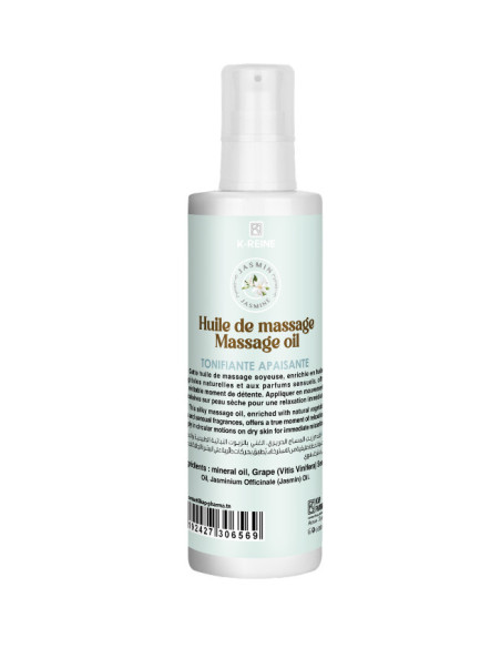 K-Reine Huile de massage Jasmin — 200 ml