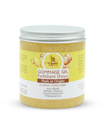K-Reine Gommage gel pieds citron et gingembre — 250 ml