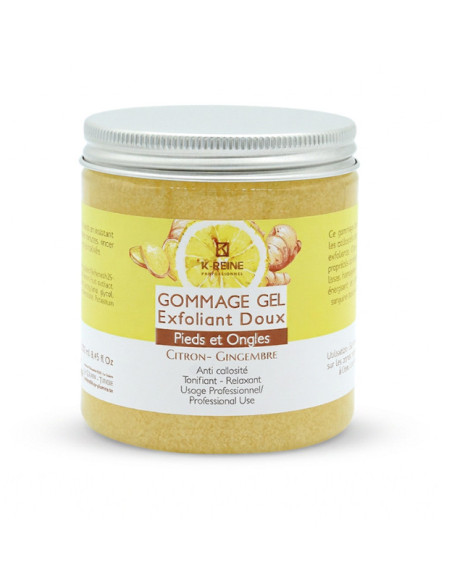 K-Reine Gommage gel pieds citron et gingembre — 250 ml