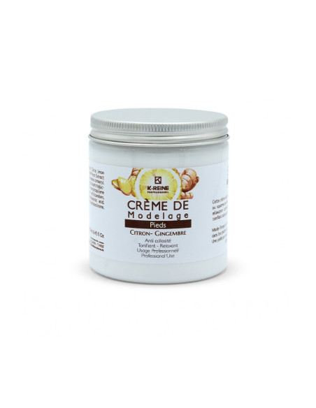 K-Reine Crème de modelage pieds citron et gingembre — 250 ml