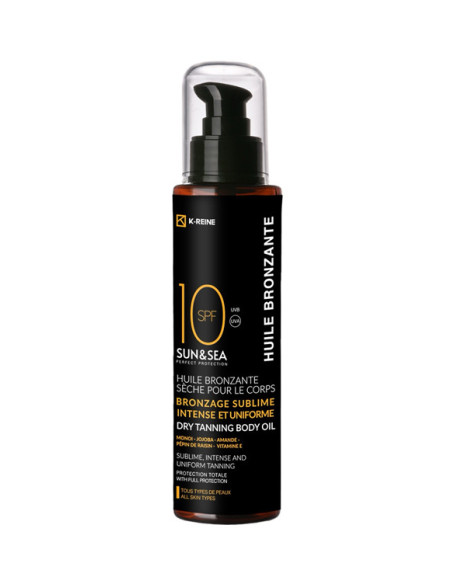 K-Reine Sun&Sea Huile de bronzage corps SPF10 — 150 ml
