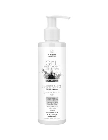 K-Reine Gel nettoyant Pure Detox au charbon actif 200 ml