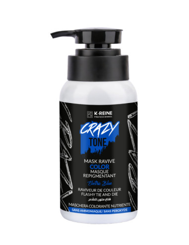 K-Reine Crazy Tone masque colorant Electric Blue — 250 ml