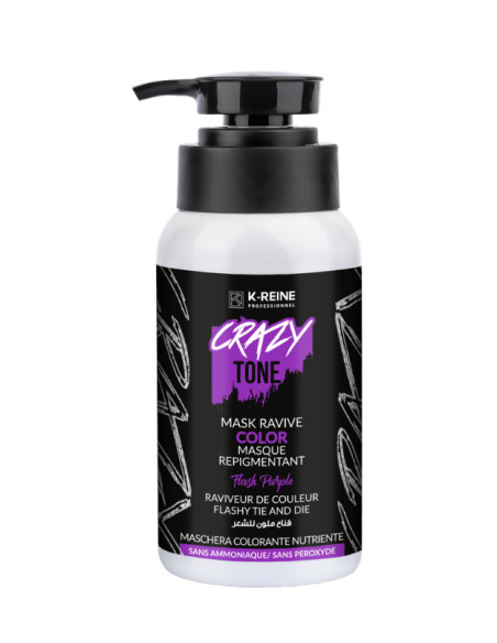 K-Reine Crazy Tone masque colorant Flash Purple — 250 ml