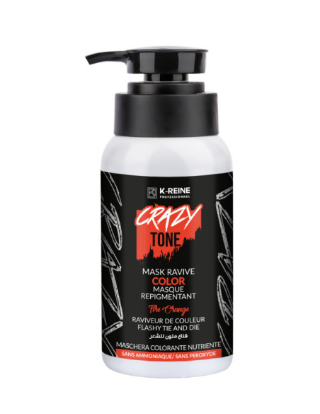 K-Reine Crazy Tone masque colorant Fire Orange — 250 ml