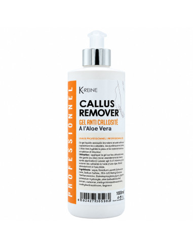 K-Reine Callus Remover gel anti-callosités aloe vera — 1000 ml