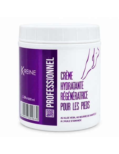 K-Reine Crème hydratante régénératrice pieds — 900 ml
