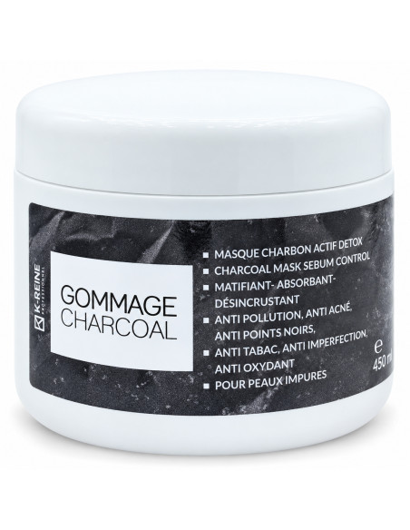 K-Reine Gommage visage Charcoal au charbon actif 450 ml