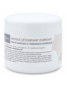 K-Reine Masque purifiant visage peaux grasses aux argiles 450 ml