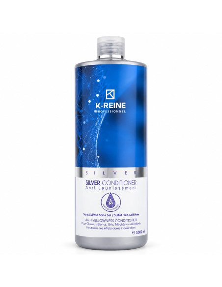 Après-shampooing Silver anti-jaunissement K-Reine – 1 L