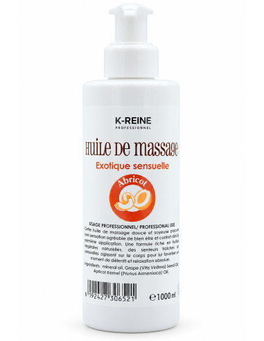K-Reine Huile de massage Abricot — 1000 ml