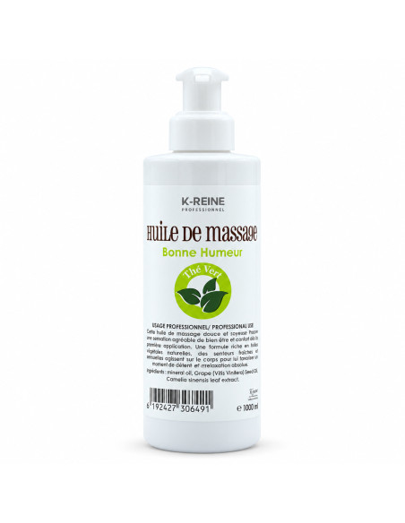 K-Reine Huile de massage Thé vert — 1000 ml