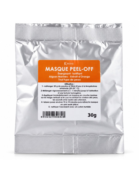 K-Reine Masque peel-off Énergisant à l’orange 30 g