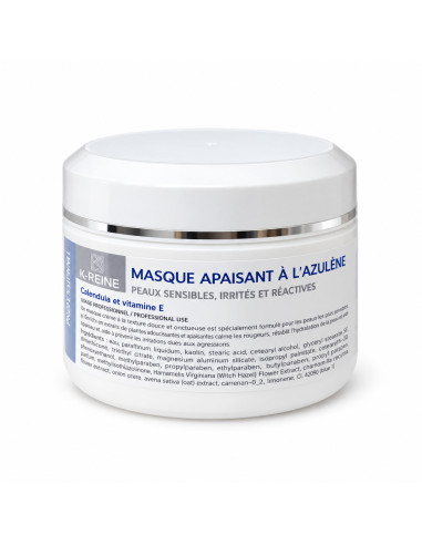 K-Reine Masque visage apaisant à l’azulène 450 ml