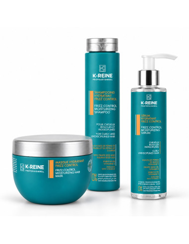 Pack de soins capillaires Frizz Control K-Reine