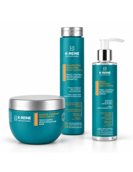 Pack de soins capillaires Frizz Control K-Reine