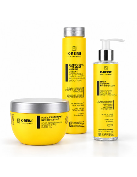 Pack de soins capillaires Nutritif Lissant K-Reine