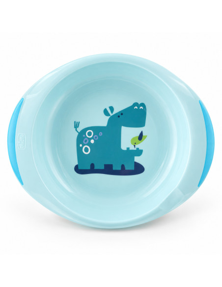 Chicco Ensemble Assiettes Plate Et Creuse Décorées Bébés 12+ Mois