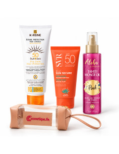Pack SVR Blur SPF50+, K-Reine et Aloha Pink + trousse transparente