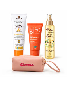 Pack SVR Blur SPF50+, K-Reine et Aloha Classique + trousse saumon