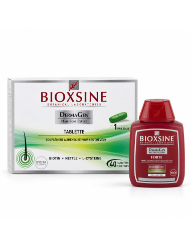 Bioxsine Dermagen 40 comprimés avec shampooing Forte offert