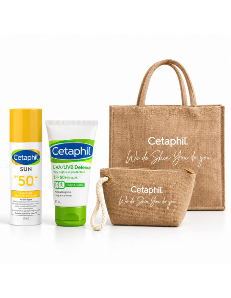 Cetaphil pack Sun Face Fluid SPF 50+ + UVA/UVB Defense