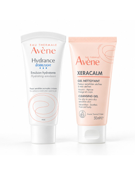 Avène Coffret Hydrance Légère + XeraCalm Gel nettoyant 50 ml