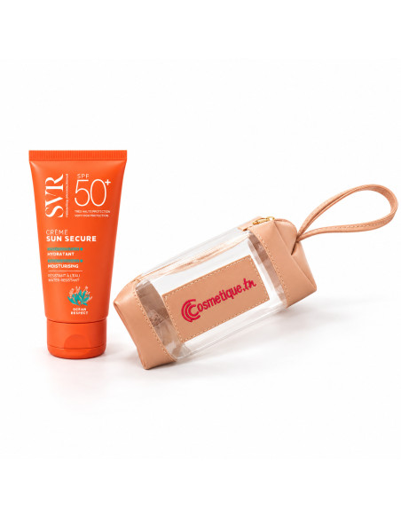 SVR Sun Secure Crème SPF50+ 50 ml + trousse transparente