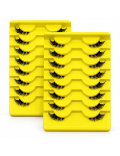 Groinneya B004 : faux cils, coffret jaune
