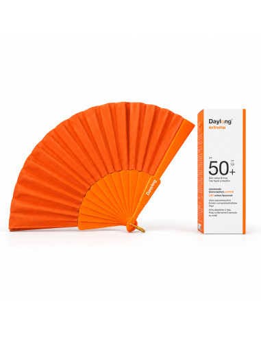 Daylong pack Extreme lotion SPF 50+ 200 ml et éventail offert