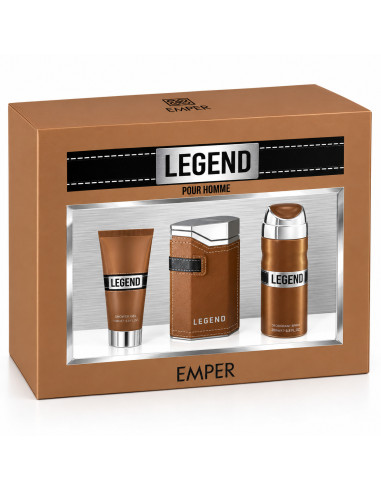 Emper coffret Legend homme 3 en 1
