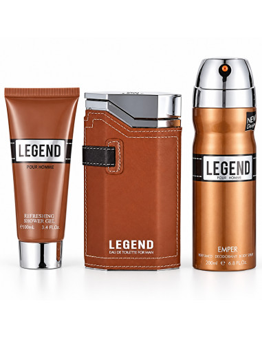 Emper coffret Legend homme 3 en 1