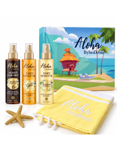 InoDerma Aloha Pack Gold Edition Trio Monoï 3 × 150 ml
