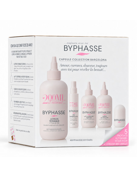 Byphasse Coffret collection Barcelona 5 produits iconiques visage et corps