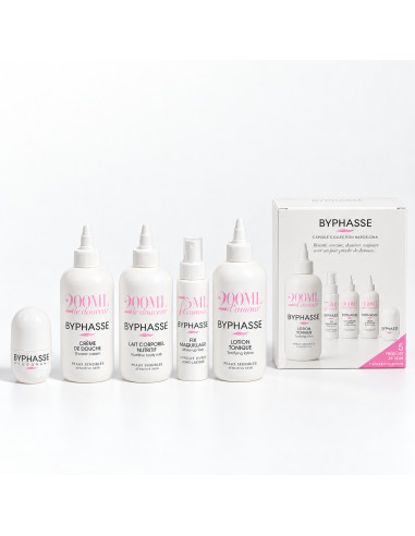 Byphasse Coffret collection Barcelona 5 produits iconiques visage et corps