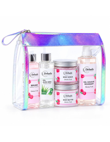 Debada trousse soins corps séduction fruitée 5 pièces