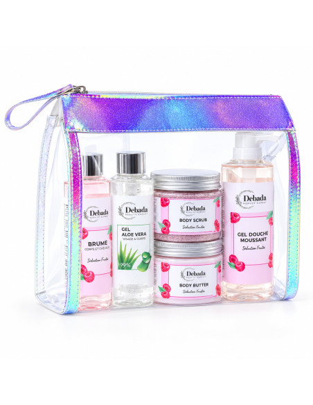 Debada trousse soins corps séduction fruitée 5 pièces
