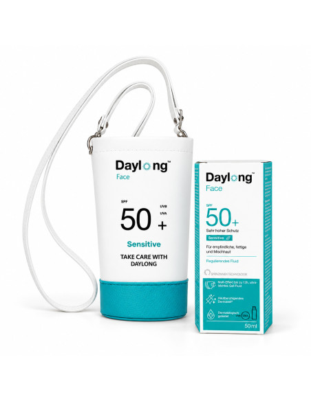 Daylong Face Sensitive fluide SPF 50+ 50 ml et pochette offerte