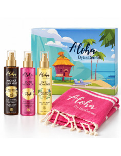 InoDerma Aloha Pack Pink Edition Trio Monoï 3 × 150 ml