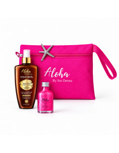 InoDerma Aloha Sun Glow Set Pink Teint Divin 250 ml et Huile 50 ml