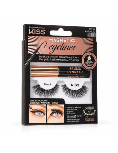 KISS Magnetic Tempt KMEK02C – Kit eyeliner et faux cils