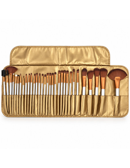 Kit de Pinceaux de Maquillage Professionnels 32 Pièces -Naked 3