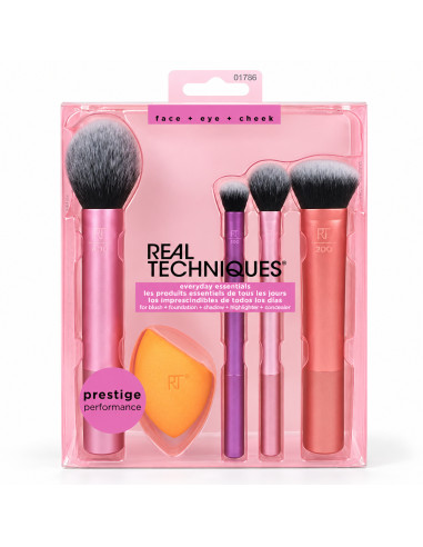 kit pinceau multi everyday essentials-real techniques